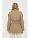 Berry Trench Coat