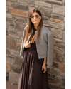 Granceful Skirt Kareli Etek