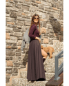 Granceful Skirt Kareli Etek