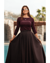 Granceful Skirt Kareli Etek