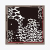 Baskı Leopar Desen İpek Twill Eşarp