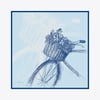 Bike Desen İpek Twill Eşarp