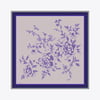 Clove Desen İpek Twill Eşarp