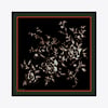 Clove Desen İpek Twill Eşarp
