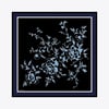 Clove Desen İpek Twill Eşarp