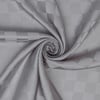 Damalı Jakarlı İpek Twill Eşarp
