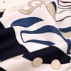 Damask Desen İpek Twill Eşarp