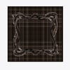 Ekose Kemer Desen Exclusive İpek Twill Eşarp