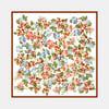 Hydrangea Garden Desen İpek Twill Eşarp