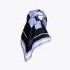 Kare Geometri Desen Exclusive İpek Twill Eşarp