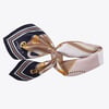Kemer Nişan Desen Exclusive İpek Twill Eşarp