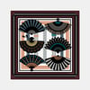 Sensu Desen İpek Twill Eşarp