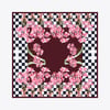 Vase Desen Exclusive İpek Twill Eşarp