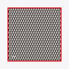 Zrf Monogram Desen İpek Twill Eşarp