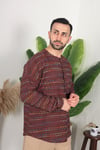 Jakarlı cotton Gömlek