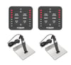 2 X 12V PİSTON + 2 X 30X61 FLAP SACI + 2 X SLC11 KUMANDA + 1 X HK + 2 X SR KABLOSU