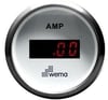 AMPERMETRE ŞÖNTLÜ 52 mm KROM/BEYAZ