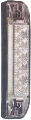 Basmak Lambası Mavi 12v 6 Led