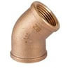 BRONZ 45° DİŞİ-DİŞİ KUYRUKLU DİRSEK