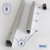 FACNOR - R26 COMPLETE 2M FOIL SECTION (FOR Ø10-11 MM FORESTAY)