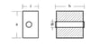 Johnson-Evinrude Gearcase Anode - Anodo a cubo per motori Omc-Johnson-Evinrude