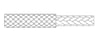 LUPES LS TIGTH - 10 MM - GREEN-WHITE (KAYA ROPES) - price per meter
