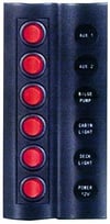 Marin 6'lı Switch Panel 90x185mm
