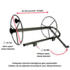 MOORING ROPE REEL (50X30 CM) / KARAYA BAĞLAMA HALAT MAKARASI (50X30 CM)