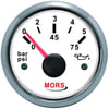 Mors Yağ Göstergesi Beyaz 10 Bar Çap:55mm