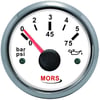 Mors Yağ Göstergesi Beyaz 5 Bar Çap:55mm