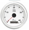 TAKOMETRE 4000 RPM 85 mm BEYAZ/BEYAZ