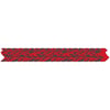 TASMANIA - 14 MM - BLACK-RED MIX (GLEISTEIN) - price per meter