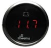 VOLTMETRE DİJİTAL 8-32V 52 mm KROM/SİYAH