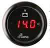 VOLTMETRE DİJİTAL 8-32V 52 mm SİYAH/SİYAH