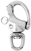 WICHARD - HR snap shackle - With swivel eye - Length: 120 mm