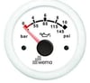 YAĞ BASINÇ GÖSTERGESİ 10 BAR 52 mm BEYAZ/BEYAZ