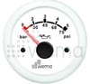 YAĞ BASINÇ GÖSTERGESİ 5 BAR 52 mm BEYAZ/BEYAZ