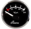 YAĞ BASINÇ GÖSTERGESİ 5 BAR 52 mm KROM/SİYAH
