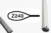 Z-SPARS - ANODISED PROFILE FOR Z240 SPREADER (PER METER)