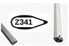 Z-SPARS - ANODISED PROFILE FOR Z341 SPREADER (PER METER)