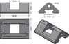 Z-SPARS - BATTEN CAR BODY C25/2 D2961 (BALL BEARING NOT INCLUDED - REGUIRES 34 BALL BEARINGS - 4515)