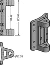 Z-SPARS - GOOSENECK EXTRUSION Z362-482, Z450 D2385
