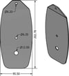 Z-SPARS - OUTBOARD BOOM END COVER (FOR Z362 BOOM)