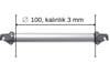 Z-SPARS - SPINNAKER POLE TUBE (100 MM x 3 MM x 1 METER)