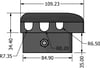 Z-SPARS - SPREADER TIP END ASSEMBLY FOR Z341 (TAPERED) - ALUMIN.
