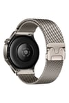 Amazfit GTR 47mm NVTH KRD-25 Metal Hasır Kordon - Siyah