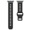 Amazfit Pace NVTH KRD-135 22mm Silikon Kordon Strap Kayış - Gri-Turuncu