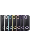 Galaxy A03 Kılıf Kamera Korumalı Logo Gösteren NVTH Omega Kapak - Gold