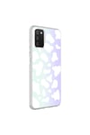 Galaxy A03S Kılıf NVTH M-Blue Desenli Kapak - Cow No2