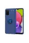Galaxy A03s Kılıf NVTH Ravel Silikon Kapak - Kırmızı